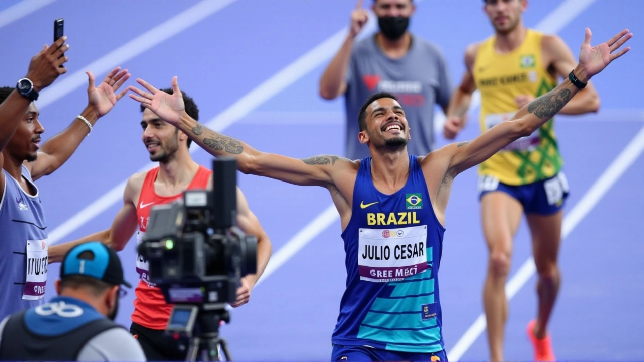 Julio Cesar Agripino brilha com ouro e recorde mundial nos 5000m T11 nas Paralimpíadas de Paris 2024