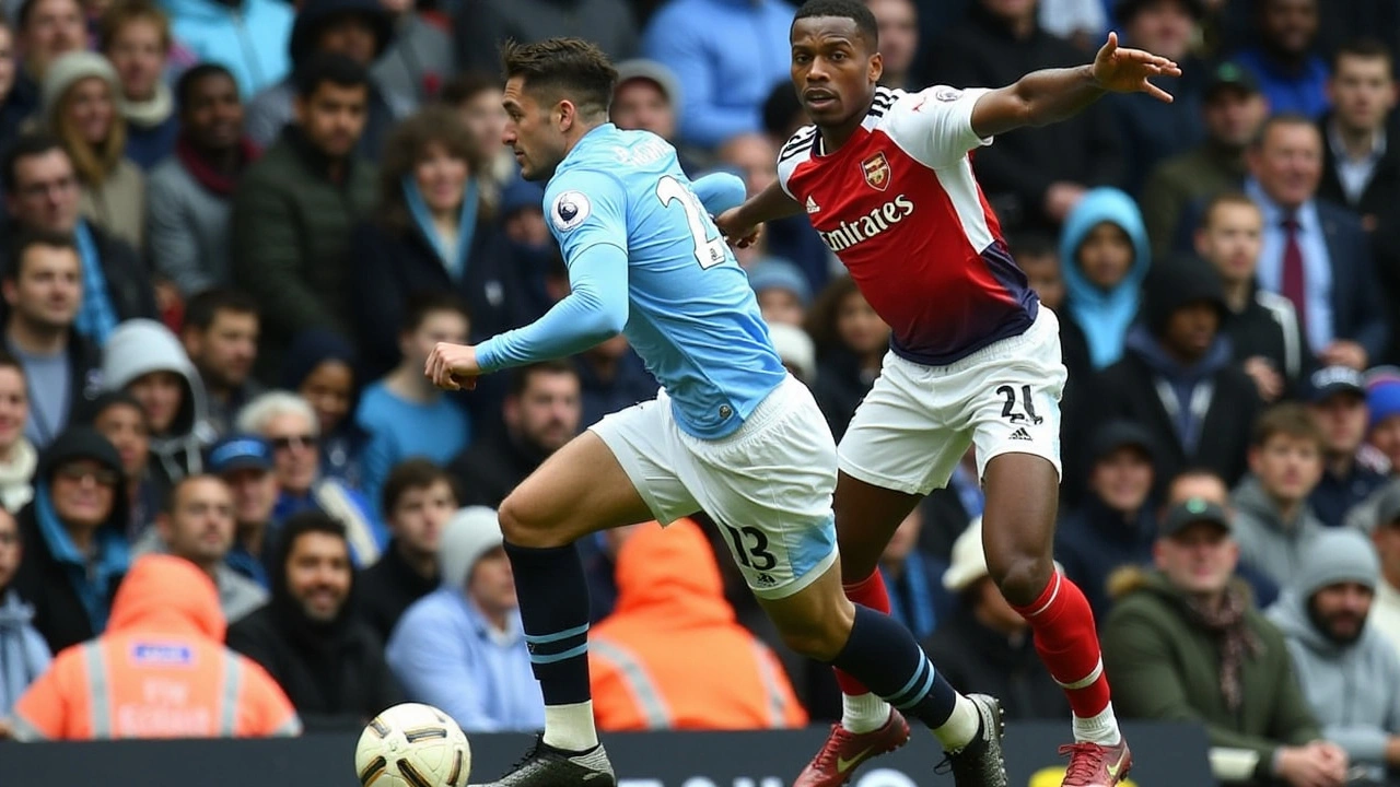 Discussão acalorada entre Haaland e Gabriel Jesus marca clássico entre Manchester City e Arsenal